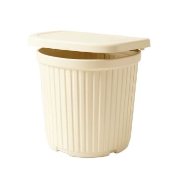 Moss Bend Closed Garden Compost Bin - Ivory