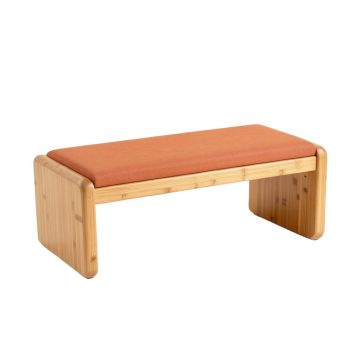 Slate Crossing Indoor Bench - Terracotta