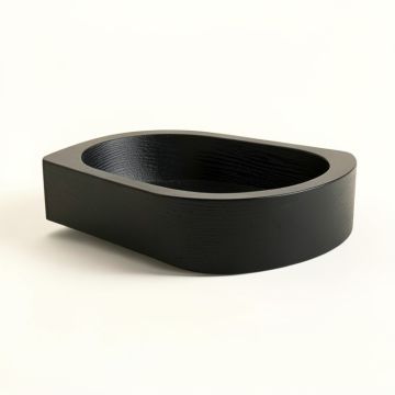 Bay Falls Wall-Mounted Cat Perch - Black (synthetic illustration; no displayed measurements)