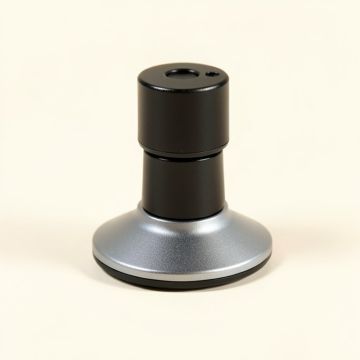 Black/Silver Swivel Desktop Mount Holds Up To 60 Lbs (synthetic illustration; no displayed measurements)