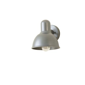 Shore Crest Wall Sconce Mounted On A Plain Wall - Gray