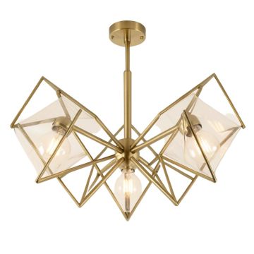 Alana Unique Statement Geometric Chandelier