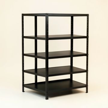Dune Branch Empty Seed-Starting Shelving Unit Without Lights - Black (synthetic illustration; no displayed measurements)
