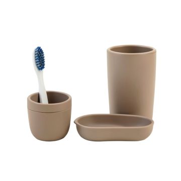 Currahee 4 Piece Bathroom Accessory Set