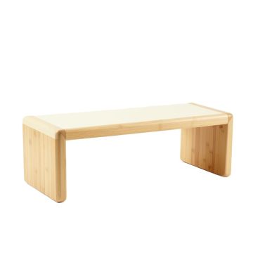 Hazel Bridge Indoor Bench - Cream