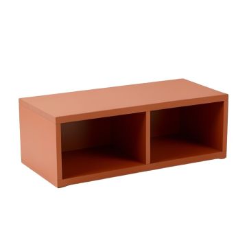 Clay Branch Shoe Storage Bench - Terracotta