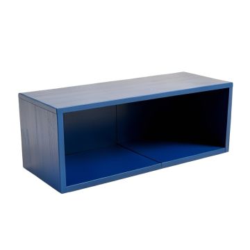 Dawn Canyon Shoe Storage Bench - Blue