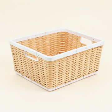 Ridge Brook Empty Storage Basket - White (synthetic illustration; no displayed measurements)