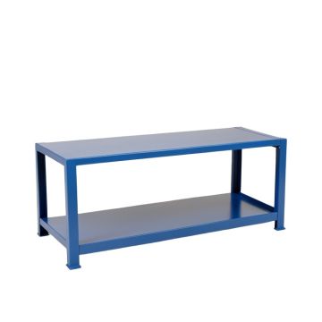Dawn Crossing Narrow Outdoor Storage Bench - Blue