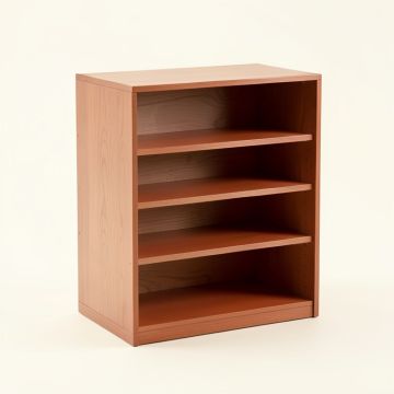 Flint Falls Desktop Shelving Unit - Terracotta (synthetic illustration; no displayed measurements)