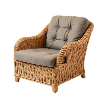 Wister 42 '' Wide Tufted Papasan Chair