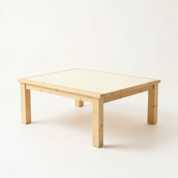 Field Bluff Coffee Table - Cream (synthetic illustration; no displayed measurements)
