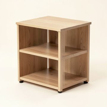 Kyler Floor Shelf End Table With Storage (synthetic illustration; no displayed measurements)