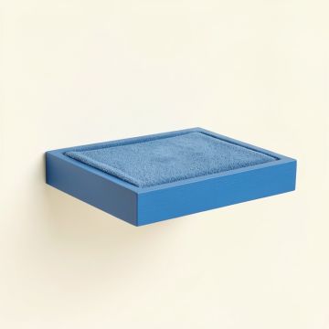 Moss Dale Wall-Mounted Cat Perch - Blue (synthetic illustration; no displayed measurements)