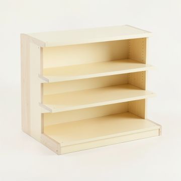 Vale Bluff Desktop Shelving Unit - Cream (synthetic illustration; no displayed measurements)