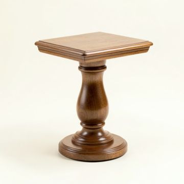 Wedgewood Pedestal End Table (synthetic illustration; no displayed measurements)