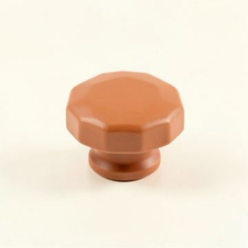 Sage Bridge Cabinet Knob Without Packaging - Terracotta (synthetic illustration; no displayed measurements)