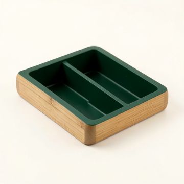 Meadow Branch Empty Pantry Drawer Organizer Insert - Green (synthetic illustration; no displayed measurements)