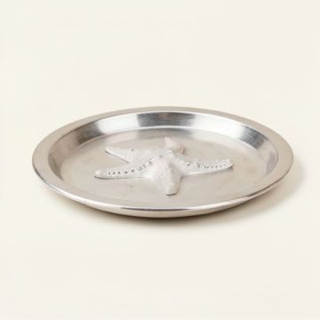 Seaside Starfish Handled Oval Platter (synthetic illustration; no displayed measurements)
