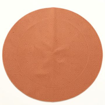 Willow Canyon Round Area Rug - Terracotta (synthetic illustration; no displayed measurements)