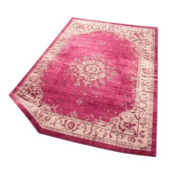 Katie Oriental Fuchsia Area Rug