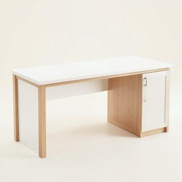 Aspen Crossing Empty Workshop Workbench - White (synthetic illustration; no displayed measurements)