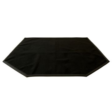 Stone Bluff Rectangular Outdoor Rug - Black