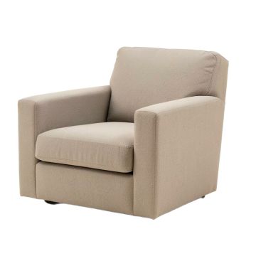 Island Fusion 36 '' Wide Swivel Down Cushion Armchair