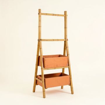 Holly Crest Empty Vertical Garden Frame - Terracotta (synthetic illustration; no displayed measurements)