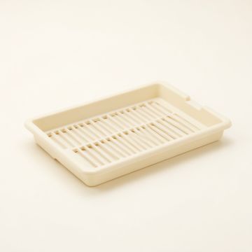 Briar Falls Empty Under-Desk Cable Tray - Ivory (synthetic illustration; no displayed measurements)
