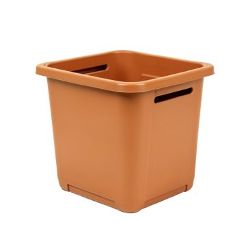 Bay Branch Closed Garden Compost Bin - Terracotta
