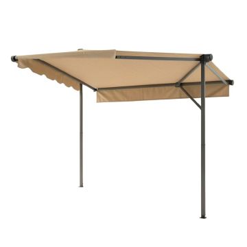 Sparta 12 Ft. W X 10 Ft. D Fabric Retractable Standard Door Awning