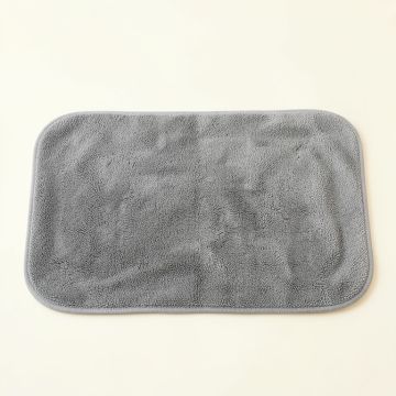 Rowan Crest Bath Mat - Gray (synthetic illustration; no displayed measurements)