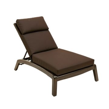 77.5 '' Long Reclining Single Chaise With Cushions