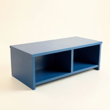 Sage Canyon Shoe Storage Bench - Blue (synthetic illustration; no displayed measurements)