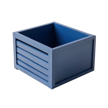 Vale Arc Empty Furniture-Style Litter Enclosure - Blue