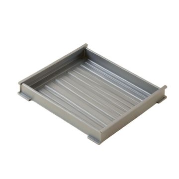 Dune Bridge Empty Under-Desk Cable Tray - Gray