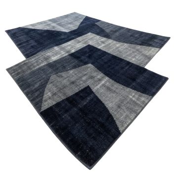 Tomas Chevron Rug To Tomas Chevron Dark Blue/Gray Rug Indoor / Outdoor Area Rug