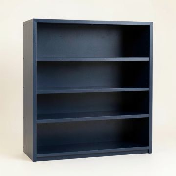 Cliff Bridge Freestanding Bookcase - Navy (synthetic illustration; no displayed measurements)