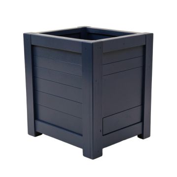 Linden Branch Closed Garden Compost Bin - Navy