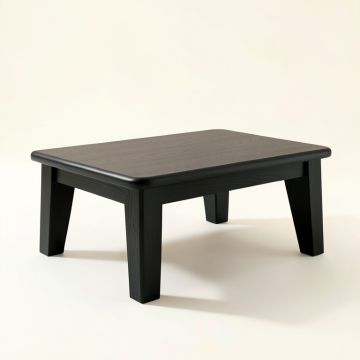 Rowan Bridge Coffee Table - Black (synthetic illustration; no displayed measurements)