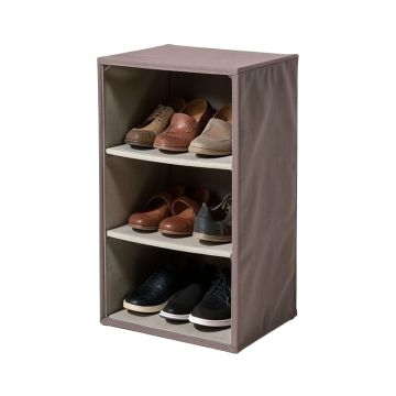 Closet Rack Shelf Organizer 27 Pair Shoe Storage Cabinet