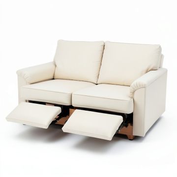 Muge 64 '' Pillow Top Arm Reclining Loveseat (synthetic illustration; no displayed measurements)
