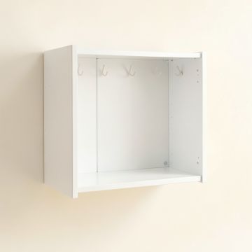 Dawn Arc Empty Mug-Storage Cabinet Insert (synthetic illustration; no displayed measurements)