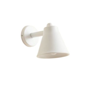 Ash Arc Wall Sconce Mounted On A Plain Wall