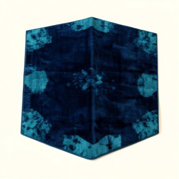Power Loom Dark Blue/Aqua Indoor/Outdoor Rug (synthetic illustration; no displayed measurements)