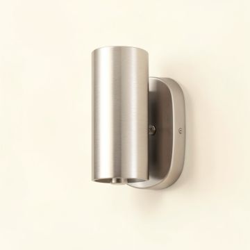 Elleise 2 - Light Brushed Nickel Wall Sconce Light (synthetic illustration; no displayed measurements)