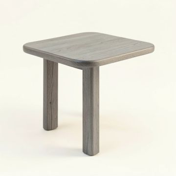 Holly Dale Compact Balcony Table - Gray (synthetic illustration; no displayed measurements)