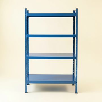Moss Crest Empty Seed-Starting Shelving Unit Without Lights - Blue (synthetic illustration; no displayed measurements)