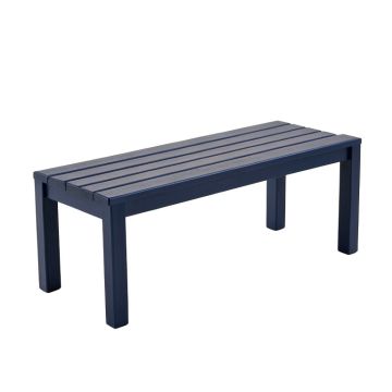 Field Bend Indoor Bench - Navy